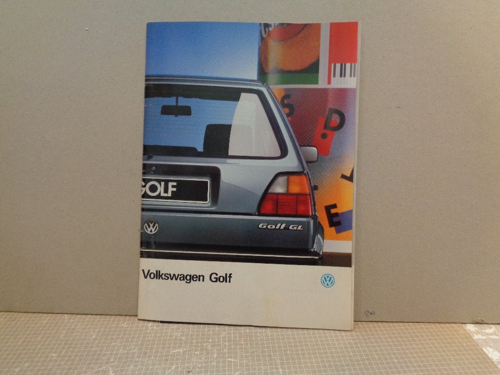 vw golf folder, Ophalen of Verzenden, Zo goed als nieuw, Volkswagen
