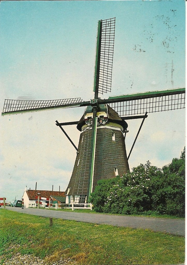 Ansichtkaart Molen in Nederland - Gelopen, Ophalen of Verzenden, 1960 tot 1980, Gelopen, Gelderland