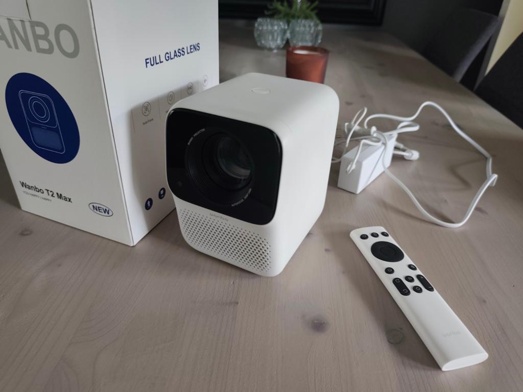 Wanboo T2 Max new (Xiaomi) full hd android beamer, Audio, Tv en Foto, Beamers, LED, Wanboo, Ophalen of Verzenden, Zo goed als nieuw