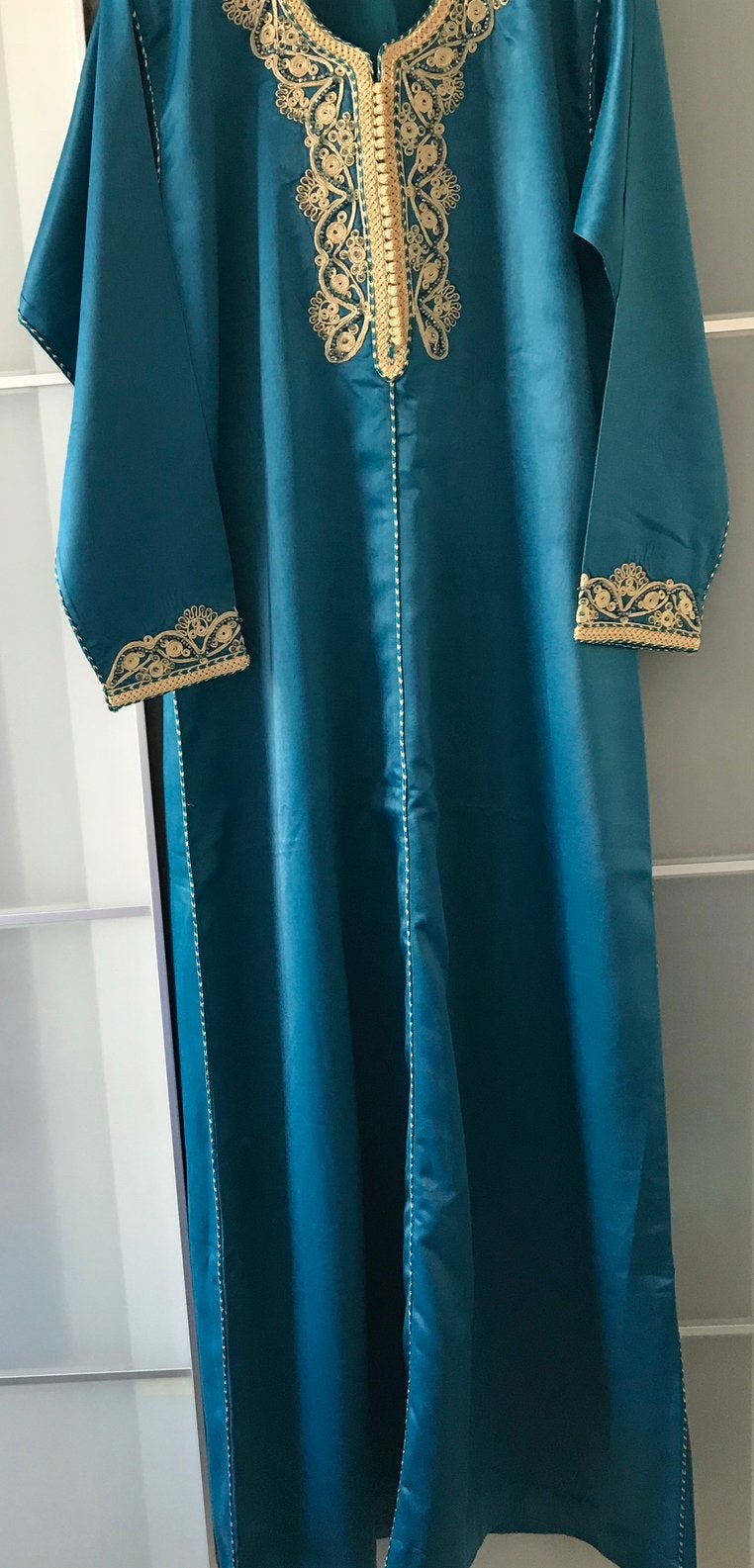 Kaftan (NIEUWE), Ophalen of Verzenden, Zo goed als nieuw, Blauw, Overige typen