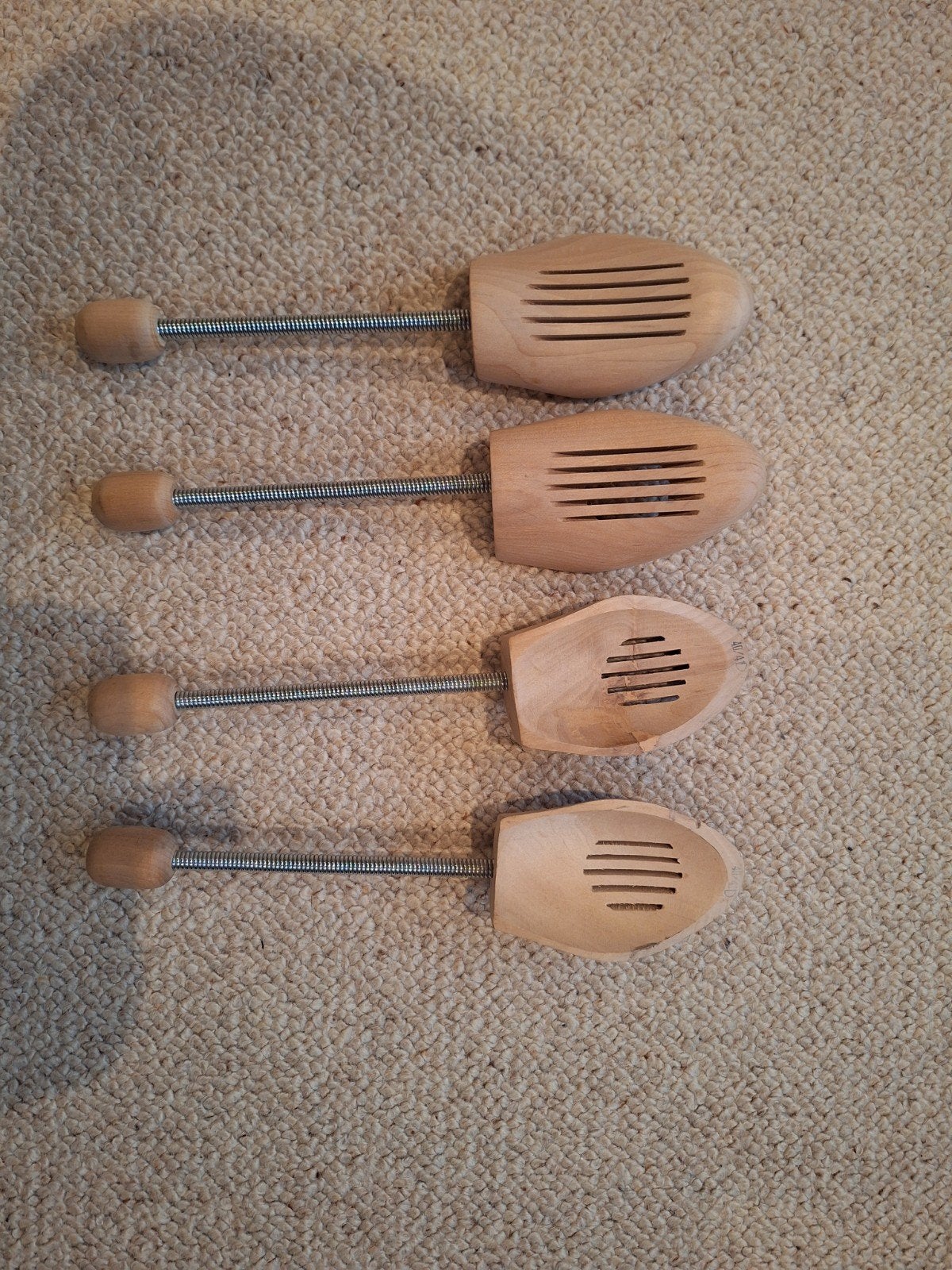 Houten schoenspanners - Set van 4 mt 40/41, Ophalen of Verzenden, Zo goed als nieuw, Bruin, Overige typen