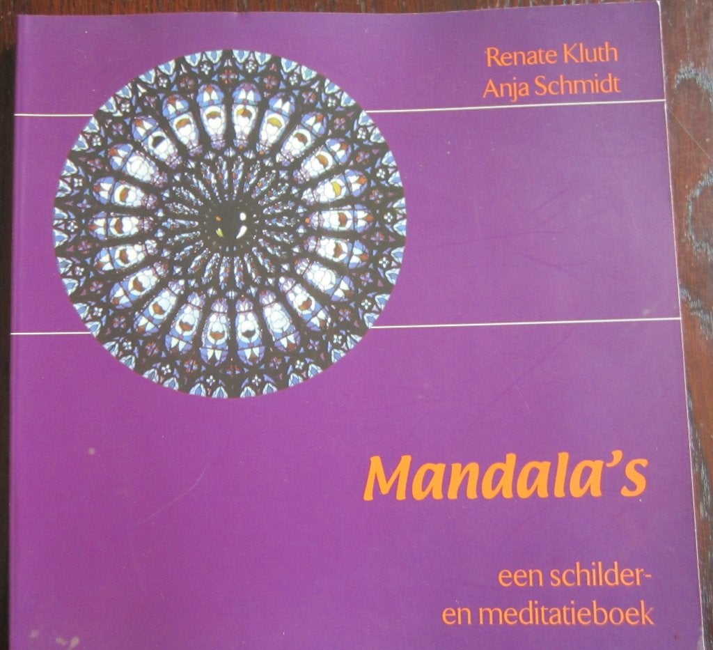 MANDALA'S SCHILDER EN MEDITATIE BOEK, Ophalen, Gebruikt, Boek of Gids