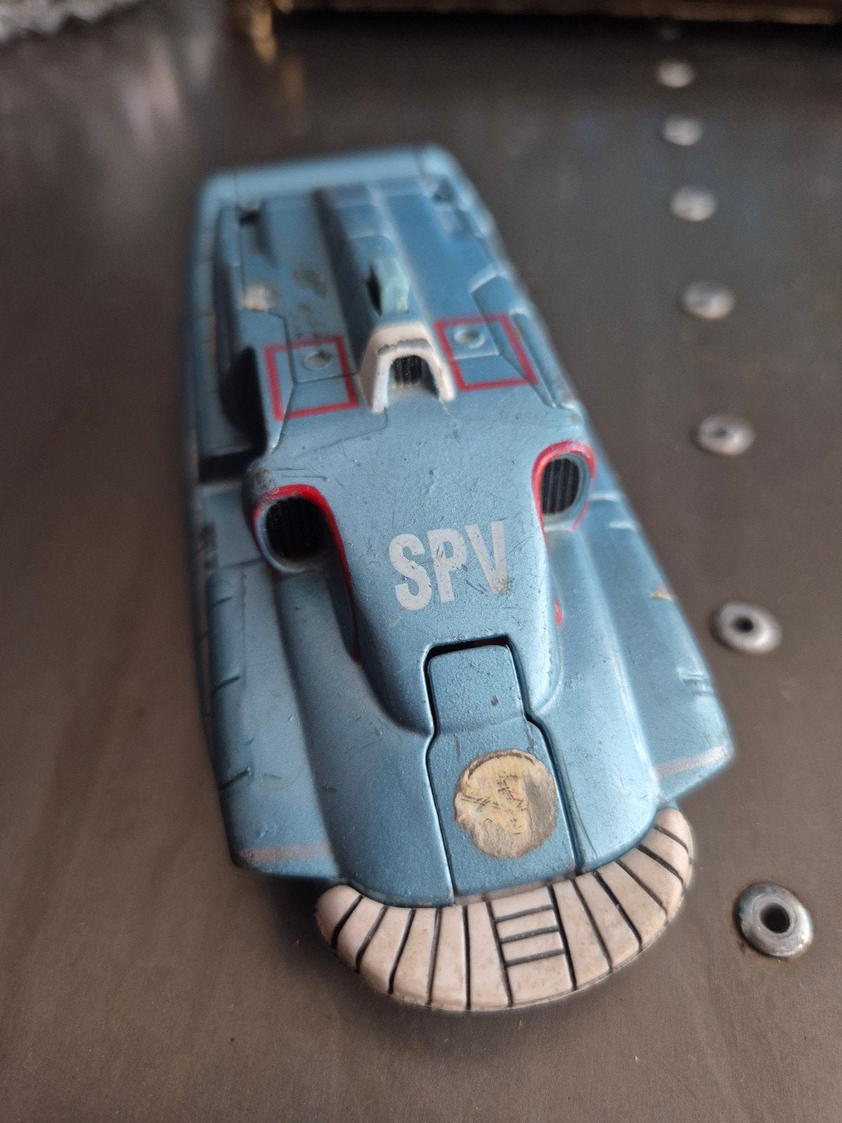 Vintage Dinky Toys SPV Spectrum Pursuit Vehicle Thunderbirds, Verzamelen, Speelgoed, Ophalen of Verzenden, Gebruikt