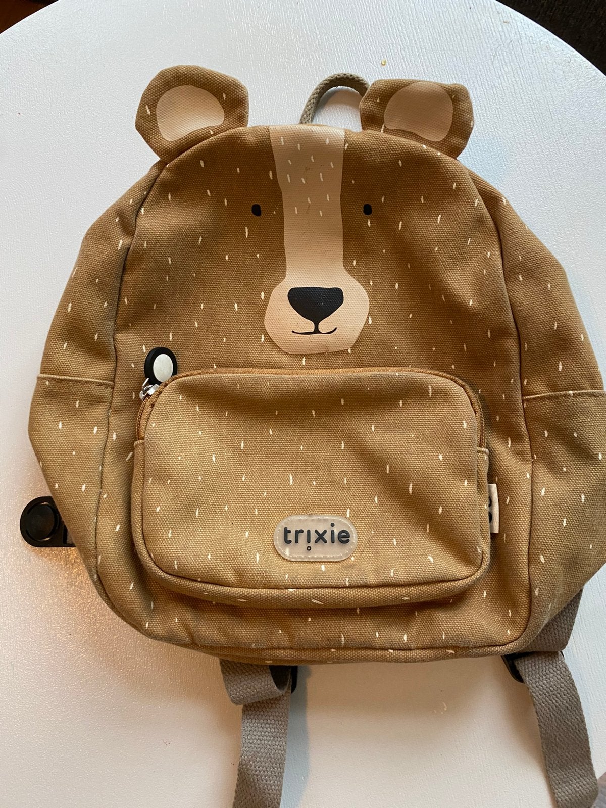 Trixie kinder rugzak - schooltas - Beer, Ophalen of Verzenden, Zo goed als nieuw, Overige merken, 30 tot 45 cm
