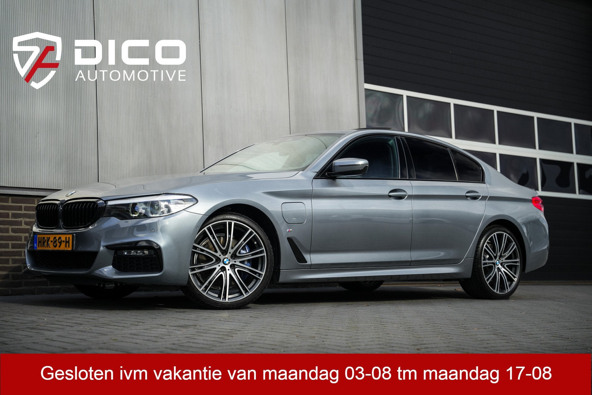 BMW 5 Serie 530e 252 PK iPerformance High Executive M-Sportp, Auto's, BMW, Bedrijf, Te koop, 5-Serie, ABS, Achteruitrijcamera