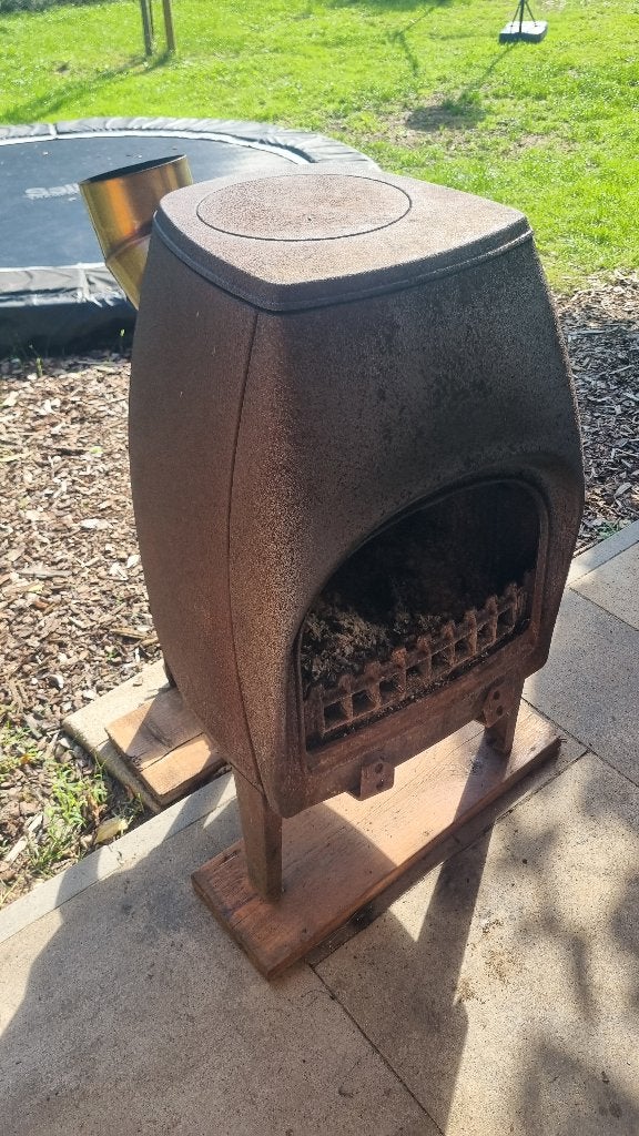 Jotul houtkachel (opknapper), Huis en Inrichting, Ophalen, Gebruikt, Houtkachel, Vrijstaand
