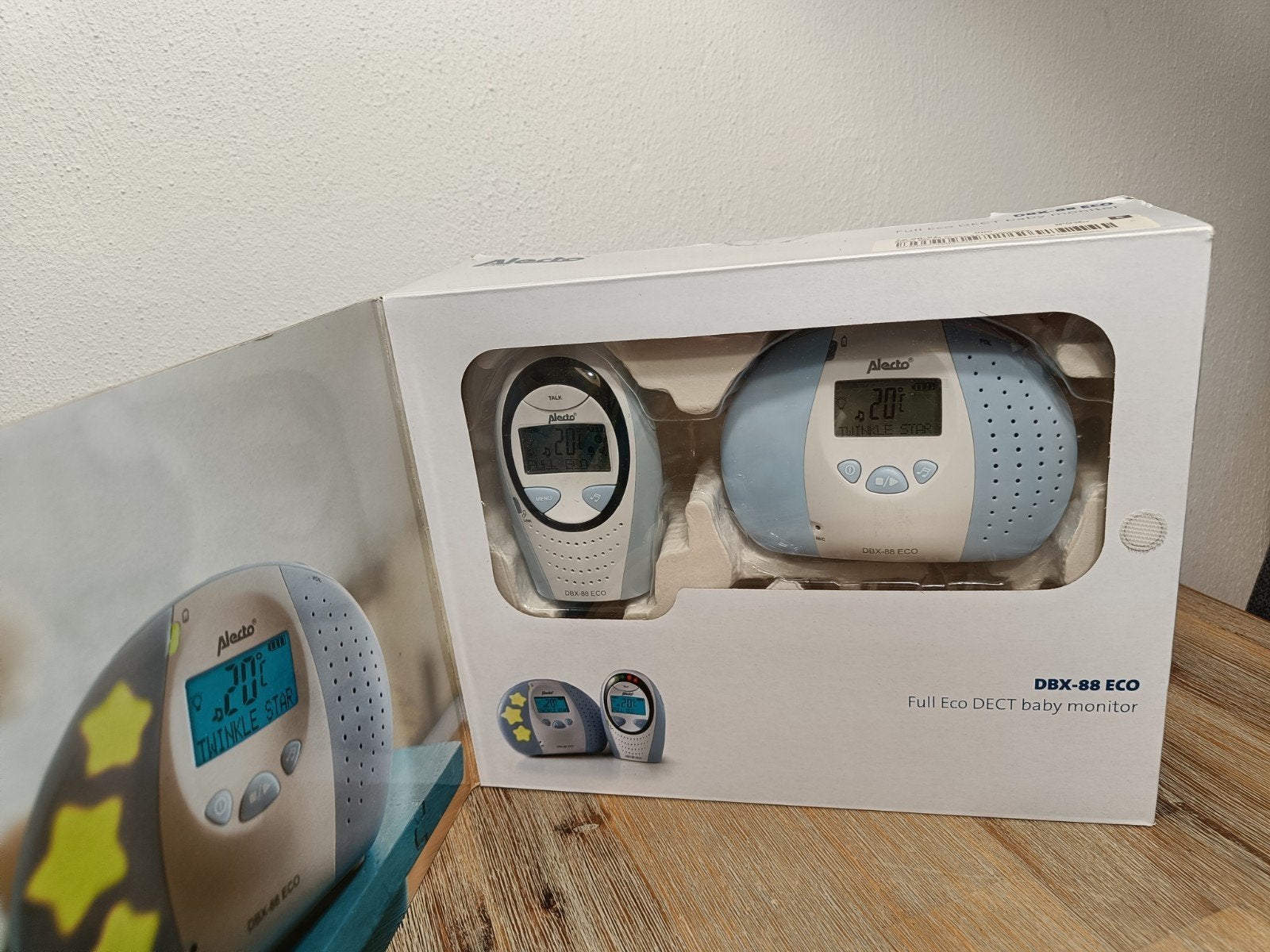 Nieuw - Alecto DBX-88 ECO Full Eco DECT Babyfoon, Ophalen of Verzenden, Zo goed als nieuw, 250 meter of meer, Digitaal