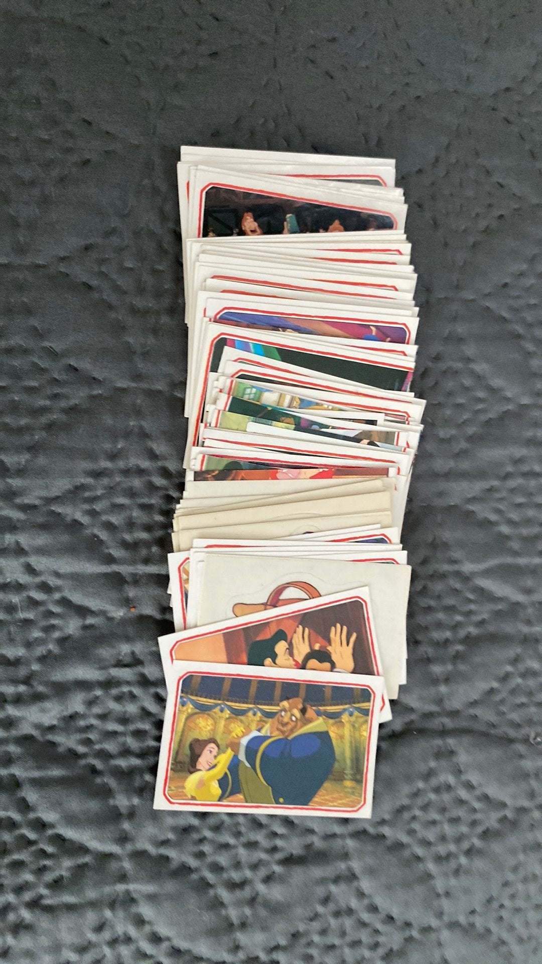 75 x Panini belle en het beest, Ophalen of Verzenden, Zo goed als nieuw, Plaatje