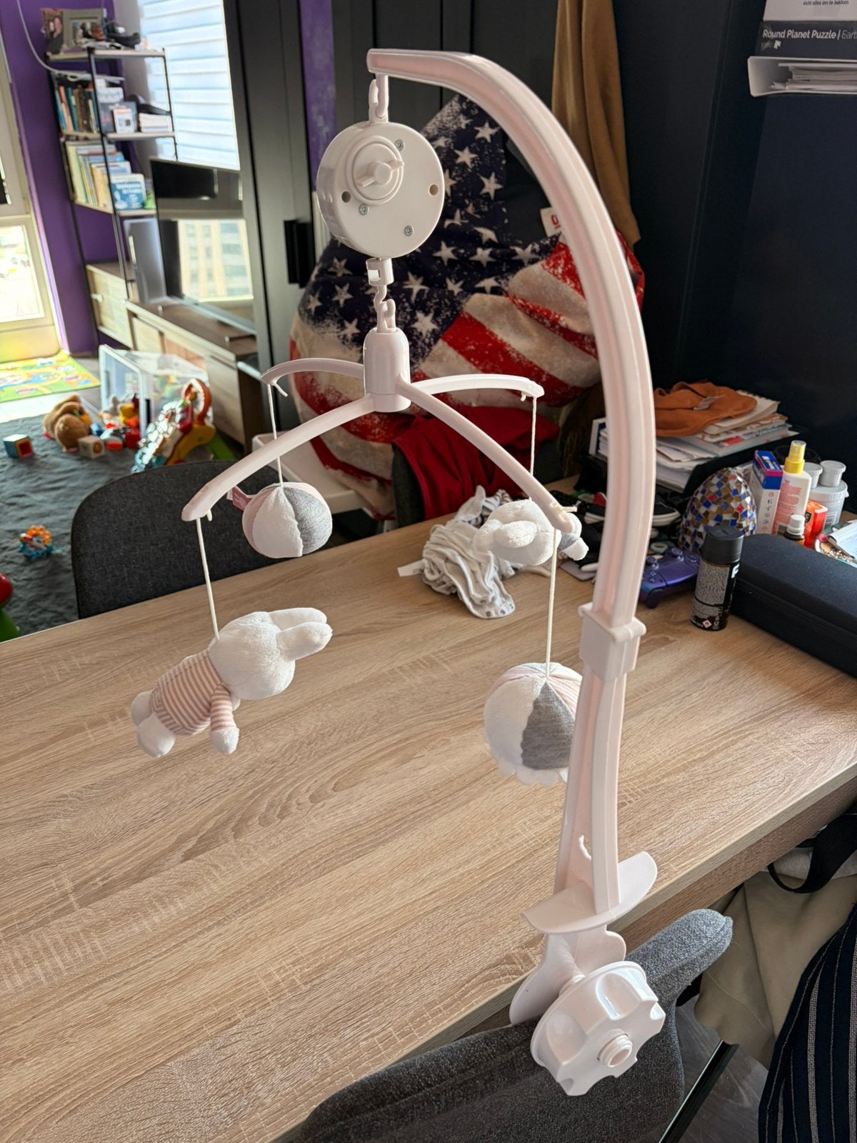 Nijntje Miffy Muziekmobiel, Kinderen en Baby's, Ophalen, Zo goed als nieuw