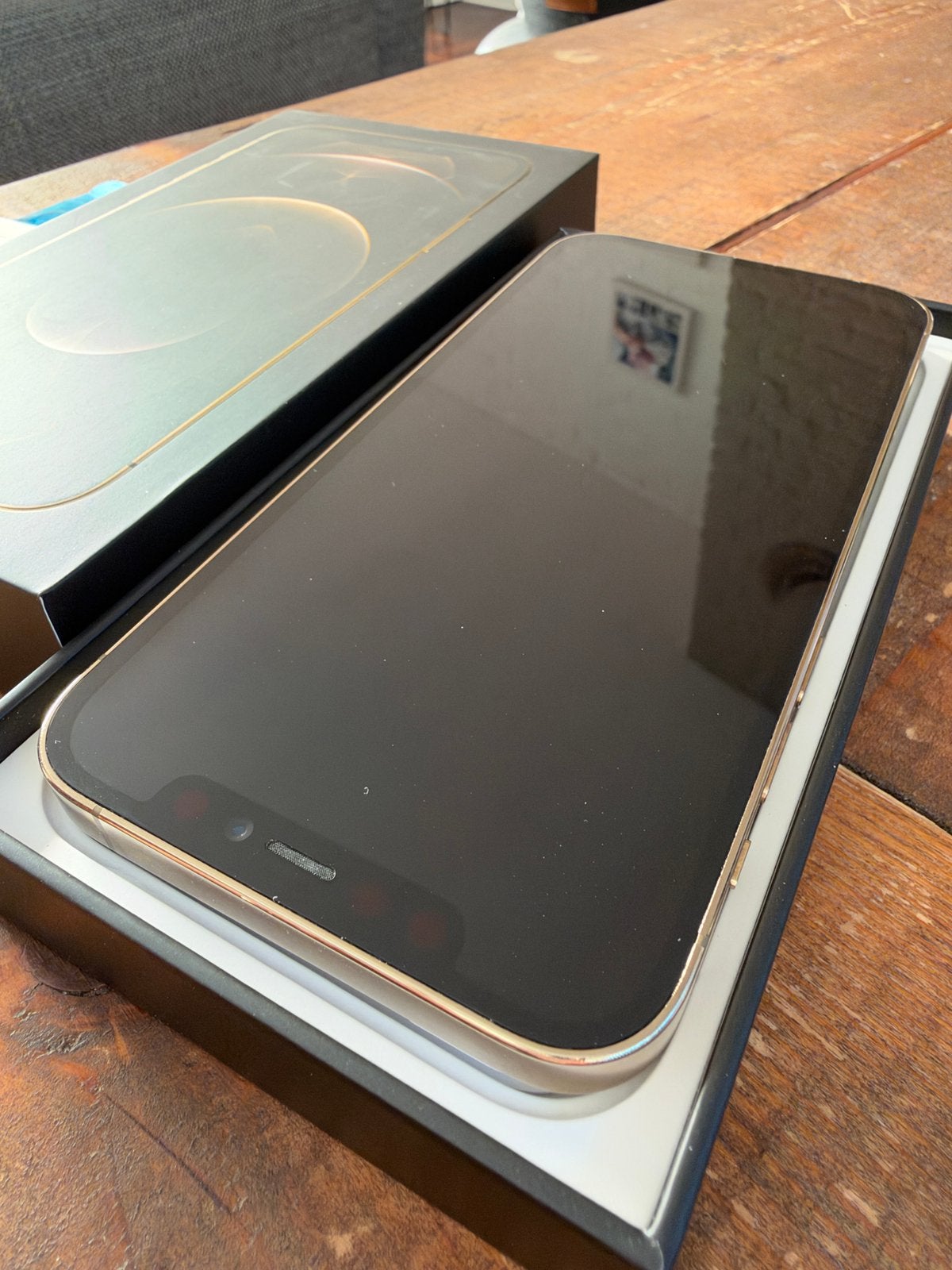 iPhone 12 Pro, Goud, 256 gb, Telecommunicatie, Gebruikt, IPhone 12 Pro, 72 %, Zonder simlock