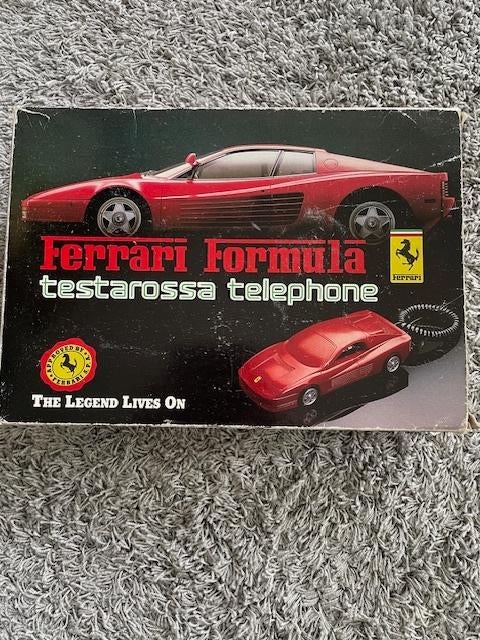 Ferrari Formula testarossa telefoon, Ophalen, Gebruikt, Formule 1