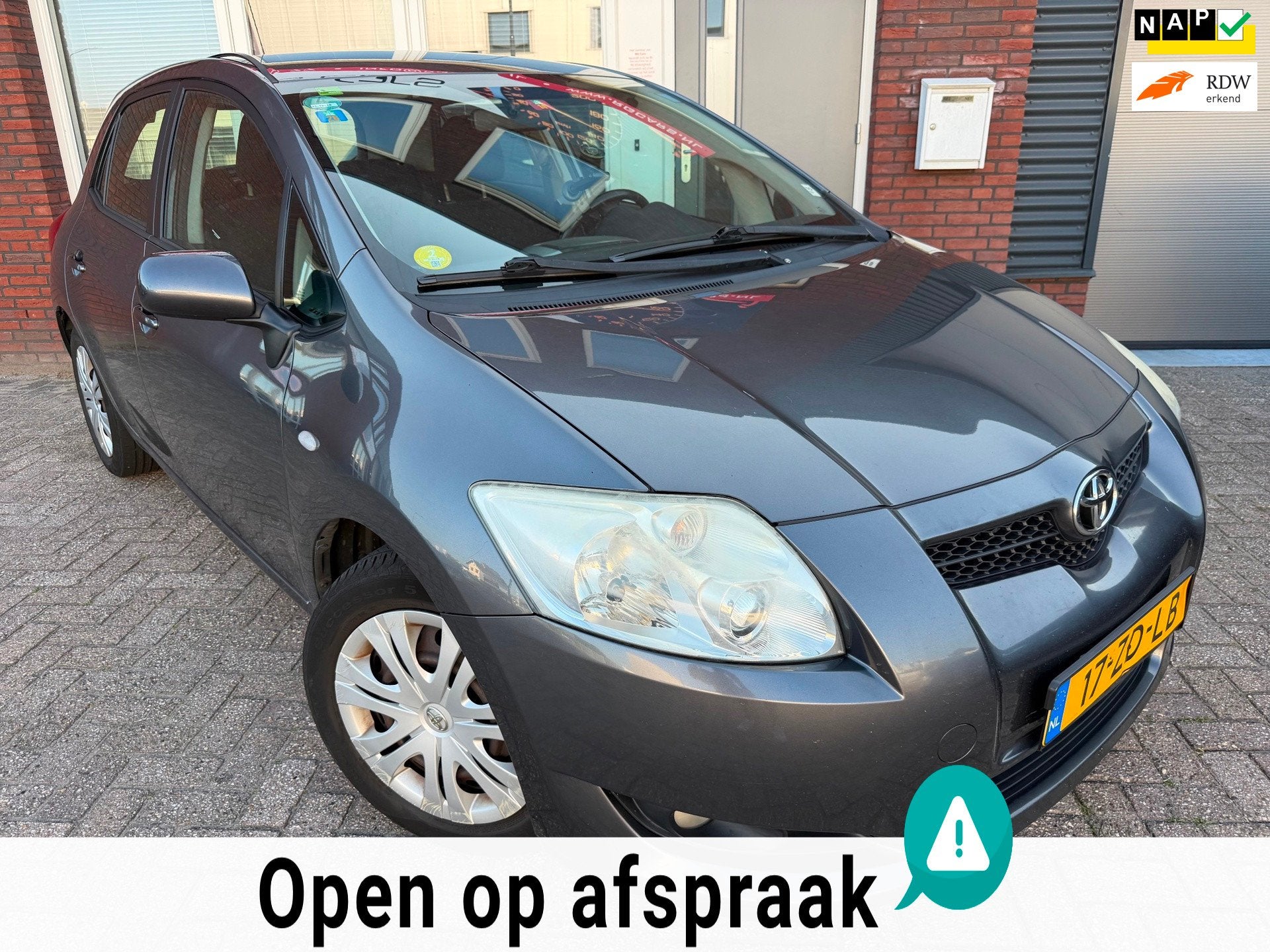 Toyota Auris 1.6-16V Sol / Navi / Clima / 5DRS / NAP, Auto's, Voorwielaandrijving, Gebruikt, 4 cilinders, Met garantie (alle)