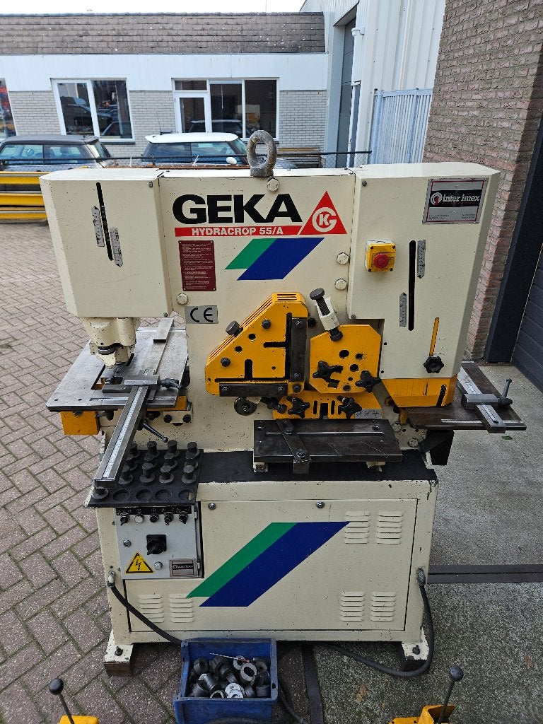 Geka Hydracrop 55 A ponsknipmachine ponsmachine, Ophalen of Verzenden, Gebruikt