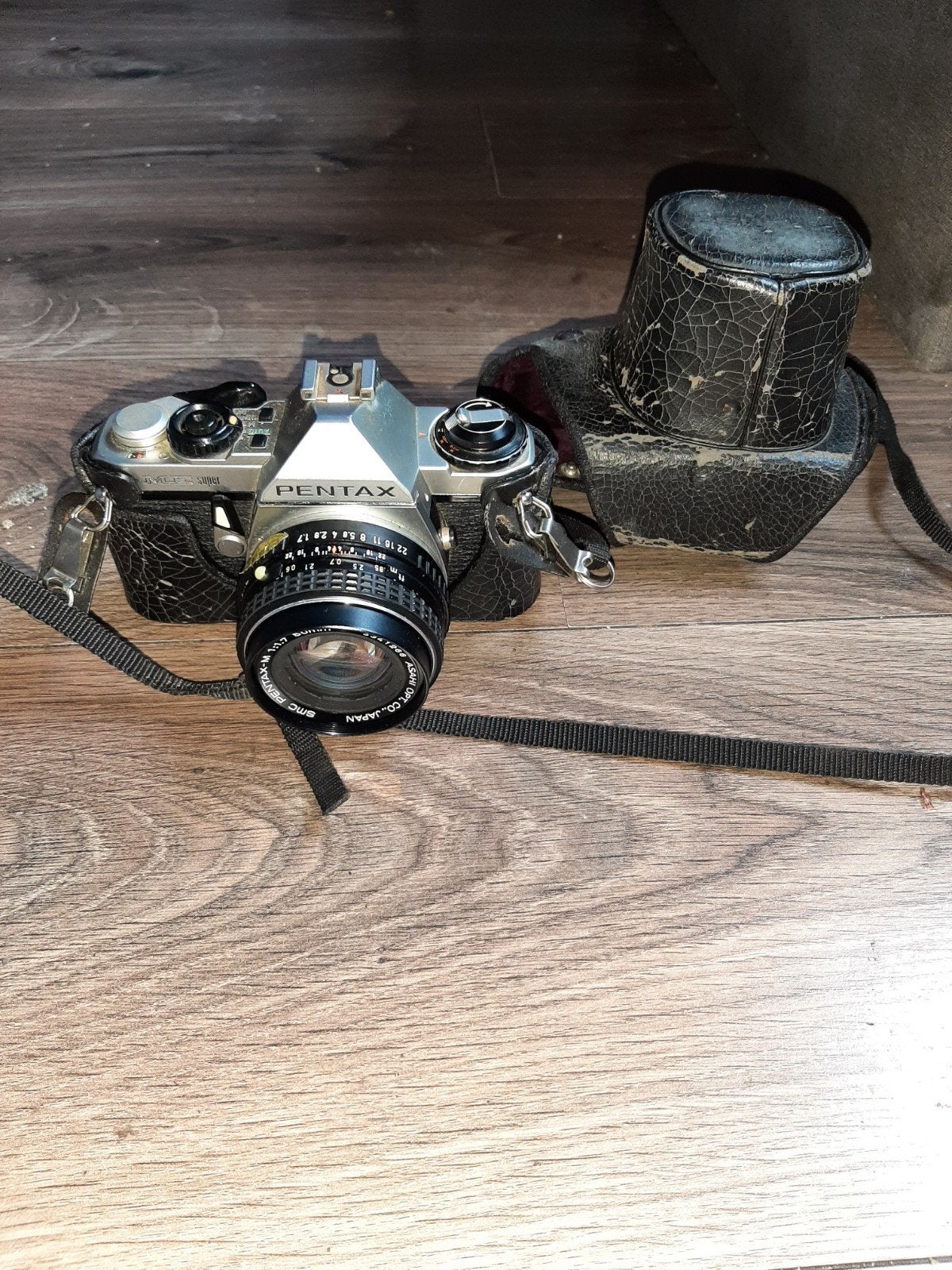 Pentax Spiegelreflexcamera met SMC Pentax 1:1.7 lens, Ophalen of Verzenden, Gebruikt, Spiegelreflex, Pentax