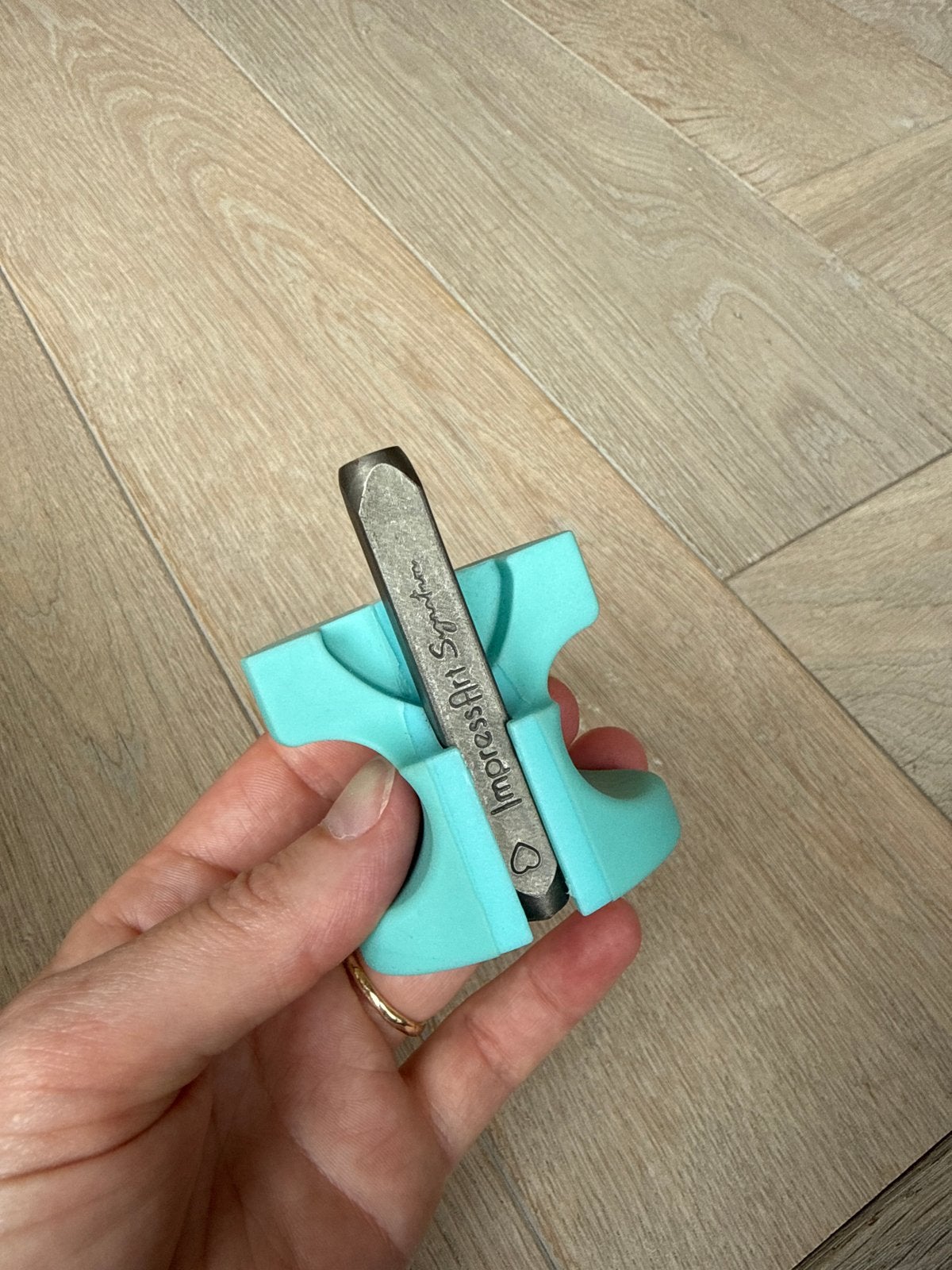 ImpressArt stempelhouder voor metaalstempels 6 mm, Overige thema's, Gereedschap of Toebehoren, Ophalen of Verzenden, Zo goed als nieuw
