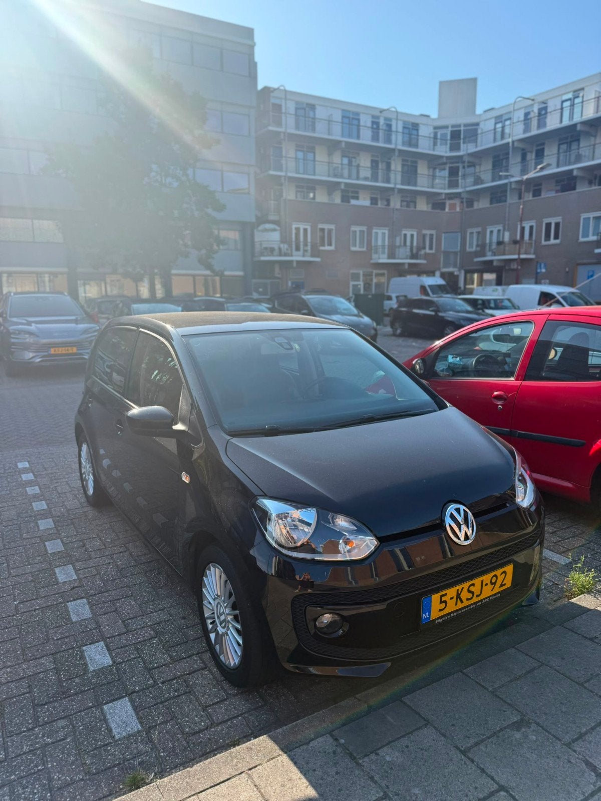 Volkswagen Up! 1.0 BM | 2013 | 5-deurs | Airco | APK, Auto's, Stof, 60 pk, Handgeschakeld, Particulier