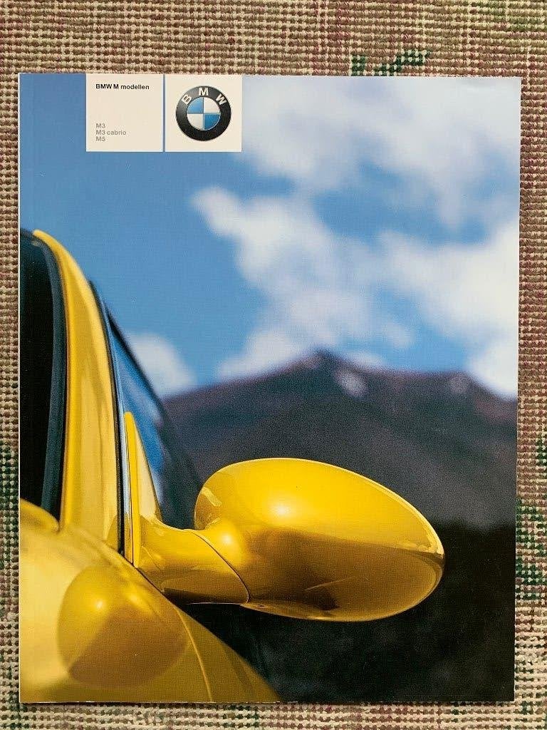 Nederlandse brochure BMW M3 coupe & cabriolet en M5 2002, Nieuw, Ophalen of Verzenden, BMW, BMW