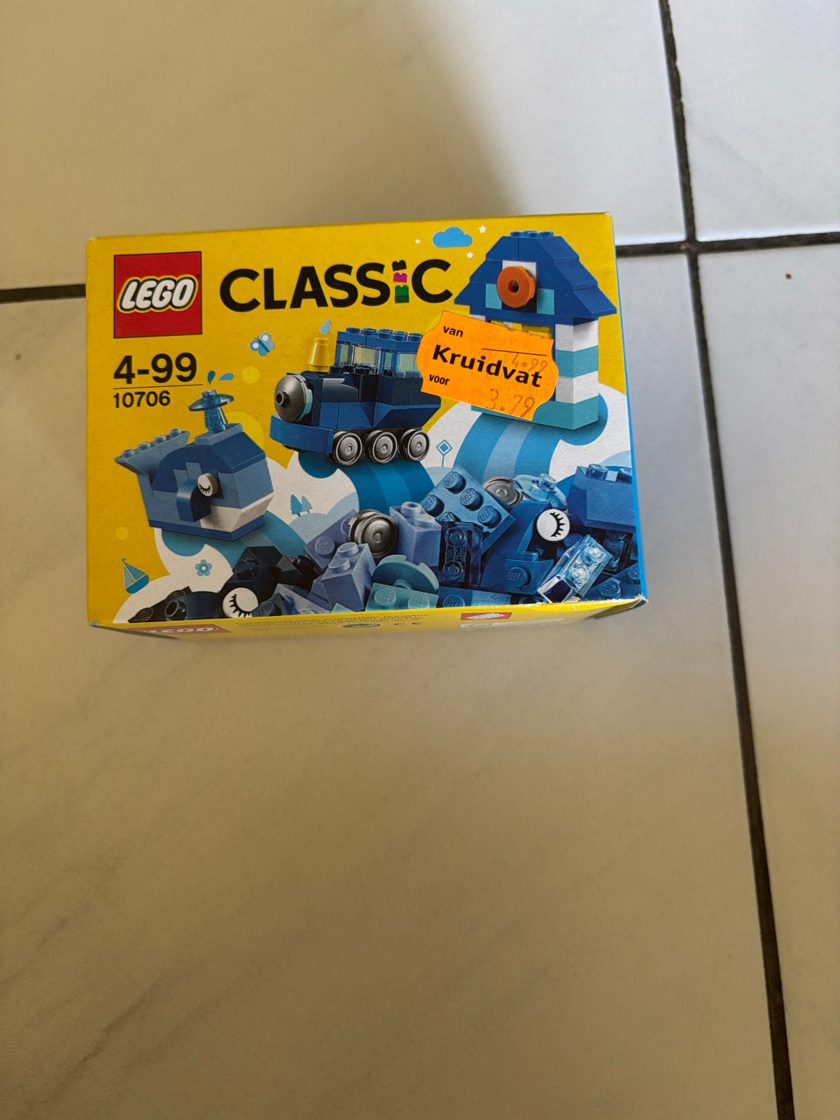 Lego Classic 10706 Blauwe Creatieve Bouwdoos, Lego, Nieuw, Ophalen of Verzenden, Ongeopend/sealed