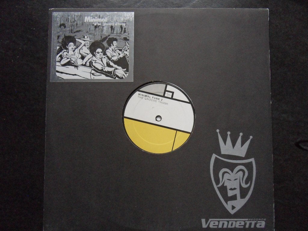 Minimal Funk 2 – The Groovy Thank, Cd's en Dvd's, Vinyl | Dance en House, Ophalen of Verzenden, Zo goed als nieuw, 12 inch, Disco