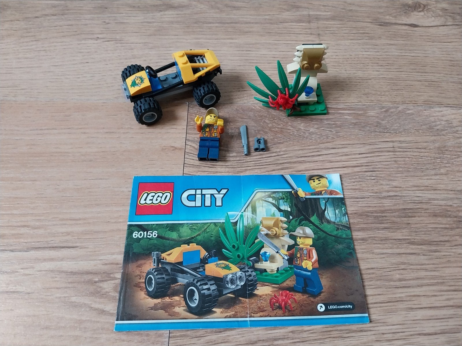 lego 60156 jungle buggy, Ophalen of Verzenden