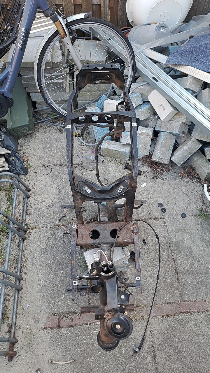 Piaggio Zip Frame zonder kenteken, Ophalen, Frame, Piaggio