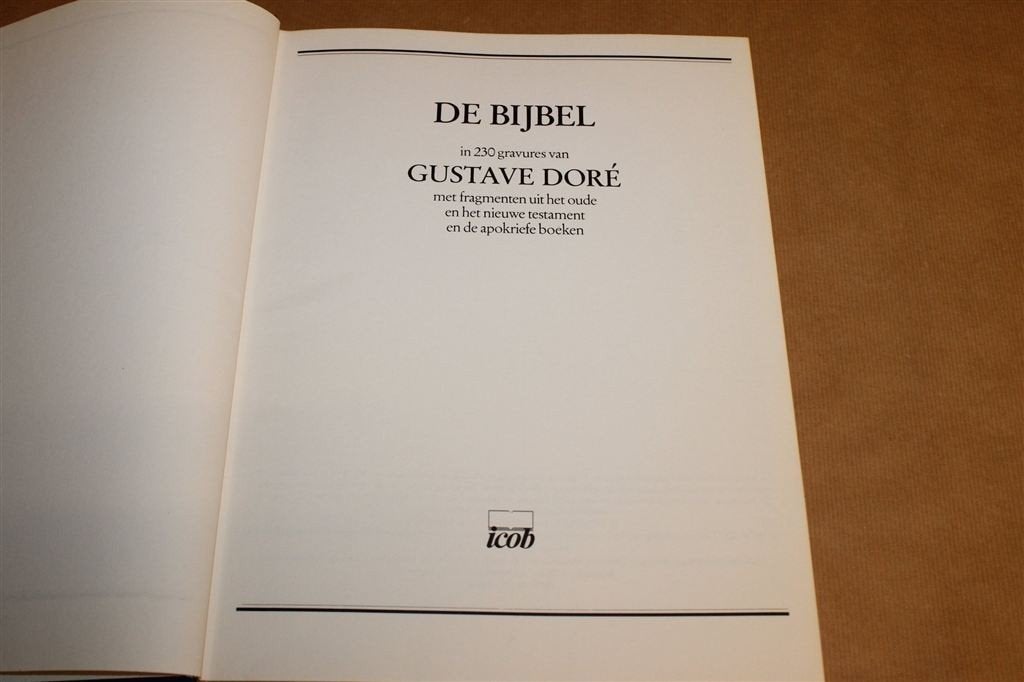De Bijbel in 230 Gravures van Gustave Doré — OT & NT, Ophalen of Verzenden