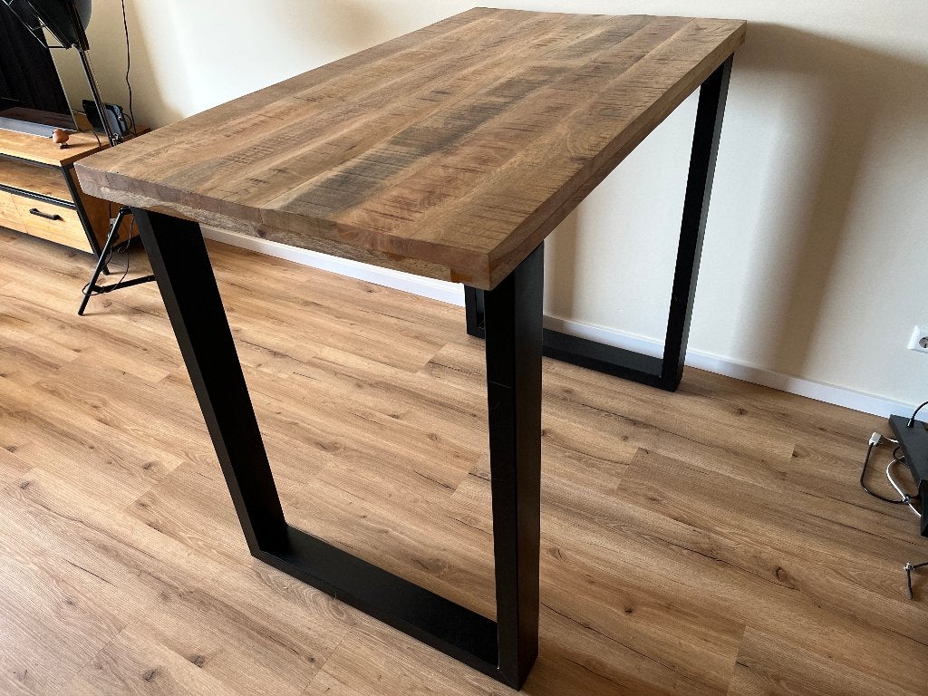 Foto 4 van Mangohouten Bartafel inclusief Krukken