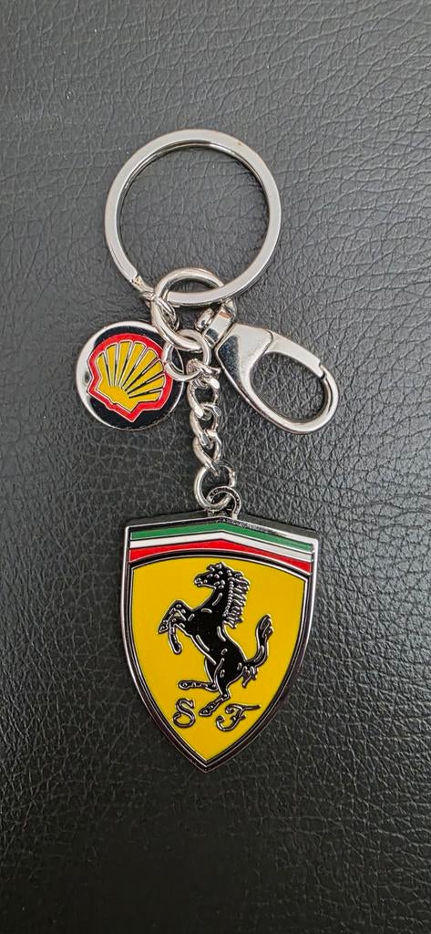Nieuwe Authentieke Ferrari Shell Sleutelhanger, Verzamelen, Ophalen of Verzenden, Nieuw, Auto's