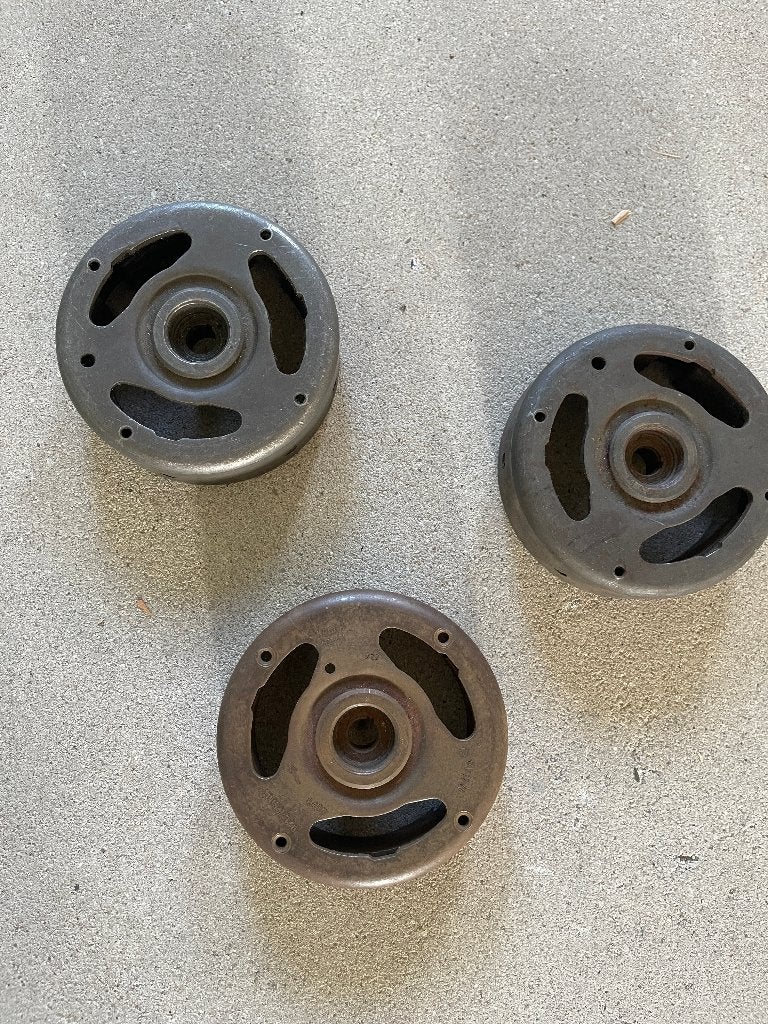 3 stuks VLIEGWIEL voor Puch MAXI, Ophalen, Gebruikt, Blok