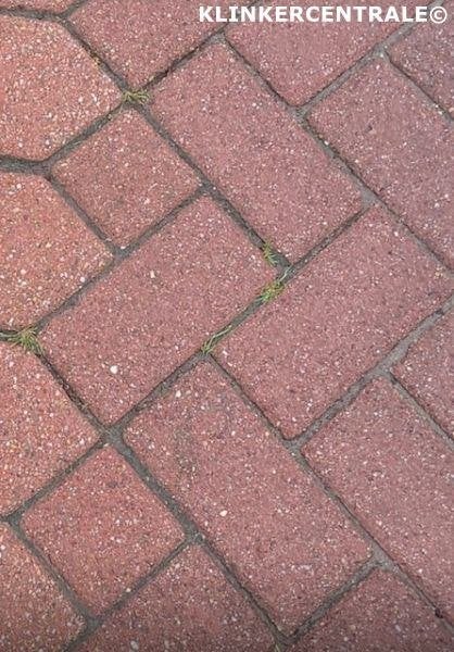 ROOIKORTING 800m2 rood betonklinkers straatstenen bkk bss op