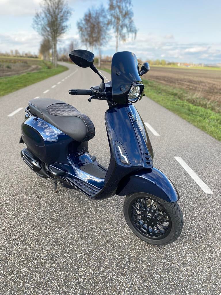 Vespa Sprint 2018 Brom Full Option, Fietsen en Brommers, Scooters | Vespa, Ophalen, Maximaal 45 km/u, Vespa S