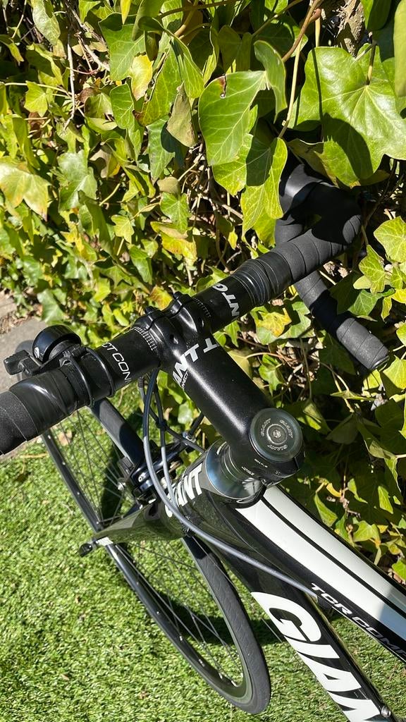 Giant TCR Carbon racefiets + complete nieuwe outfit, Ophalen, 28 inch, Carbon, Giant