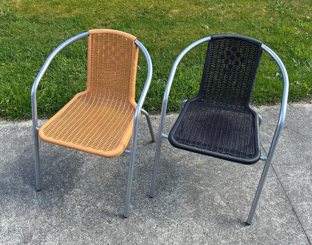 Terrasstoelen Partij Actieprijs Nieuw, Tuin en Terras, Tuinstoelen, Ophalen, Nieuw, Kunststof, Stapelbaar