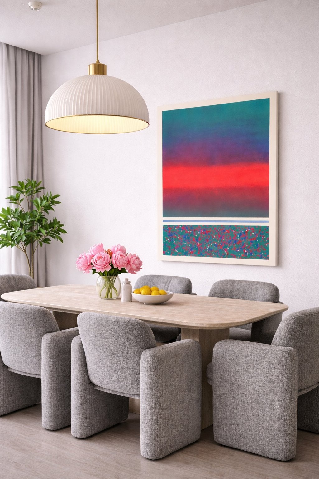 Modern schilderij uniek, Ophalen of Verzenden