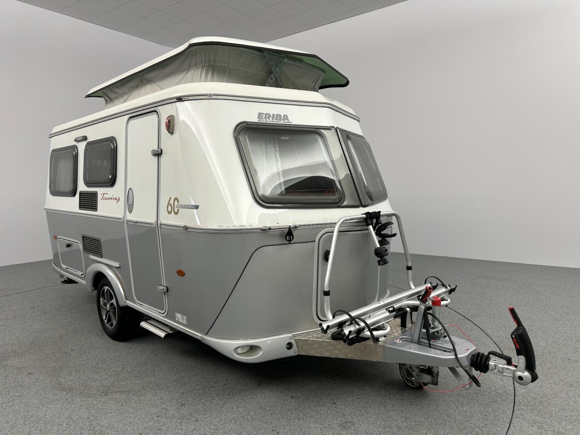 Eriba Touring Triton 430 60 Years Edition Fietsendrager, Vast bed, 4 tot 5 meter, Eriba, Overige
