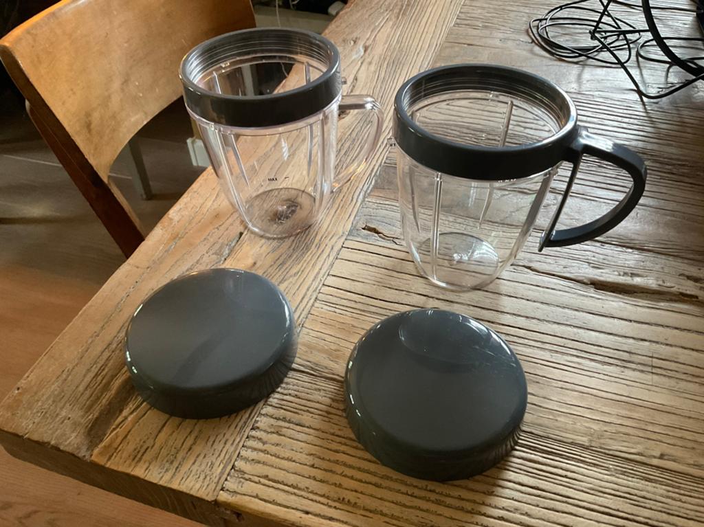 2 Nieuwe drinkbekers van Nutribullet, Ophalen of Verzenden, Nieuw
