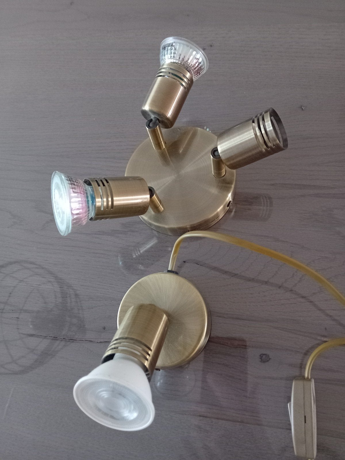 Wandspot  en plafond spot, Huis en Inrichting, Lampen | Spots, Ophalen of Verzenden, Gebruikt, Overige materialen, Plafondspot of Wandspot