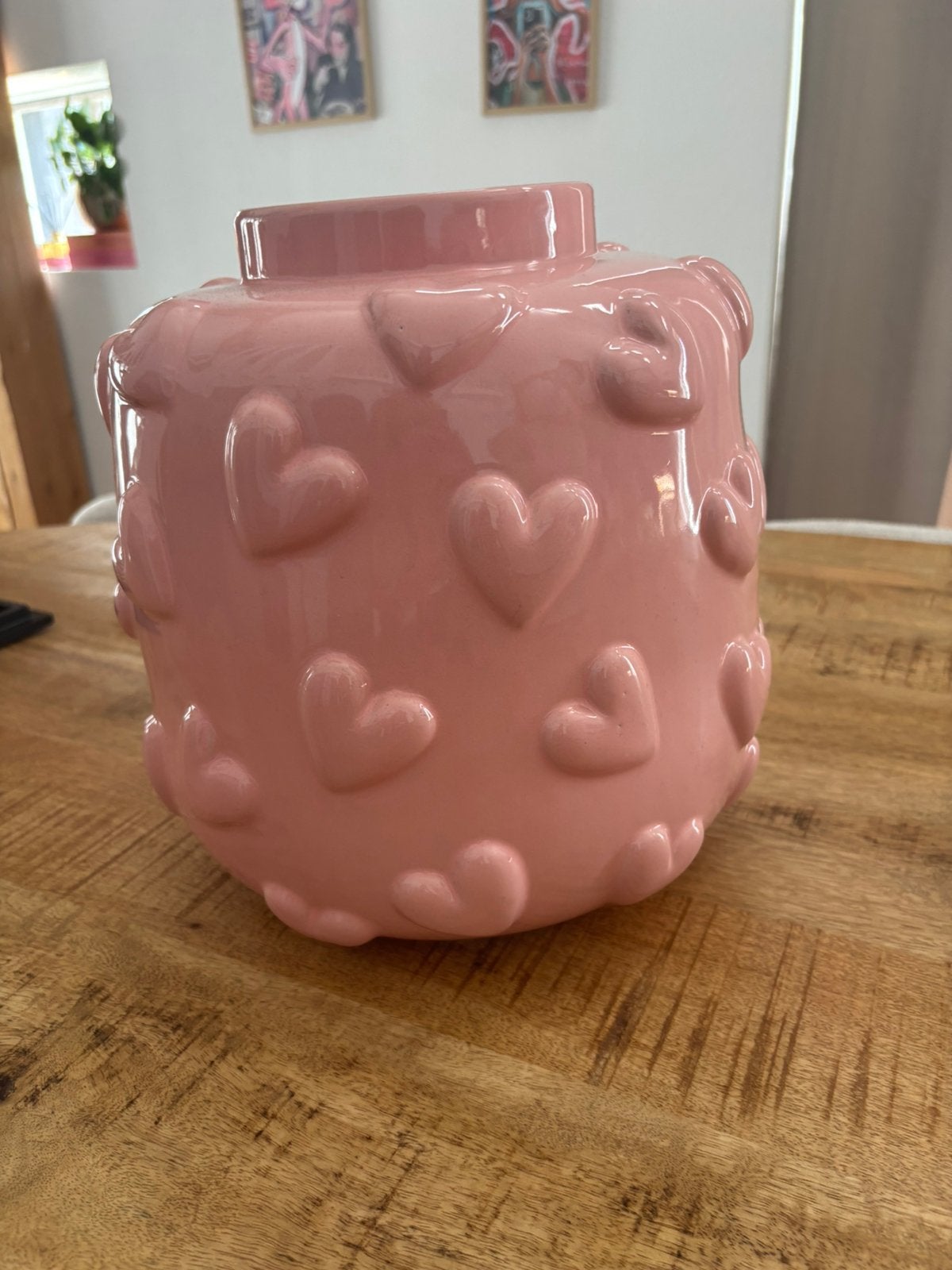 Grote pot hartjes, Ophalen of Verzenden, Zo goed als nieuw
