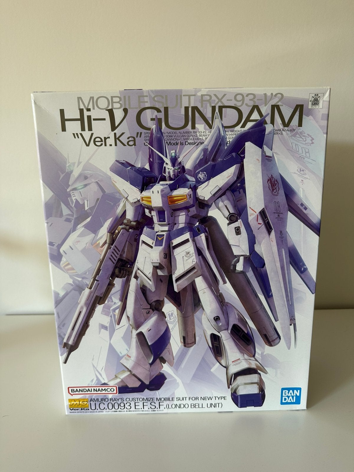 Hi-v gundam modelkit 1/100, Ophalen of Verzenden, Nieuw, 1:50 of kleiner, Figuur of Figuren