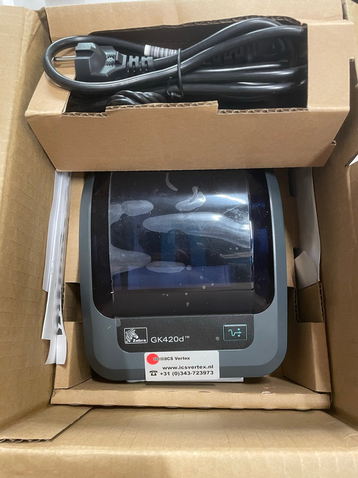 Zebra GK420d Labelprinter - Direct Thermisch, Computers en Software, Zwart-en-wit printen, Printer, Nieuw, Ophalen of Verzenden