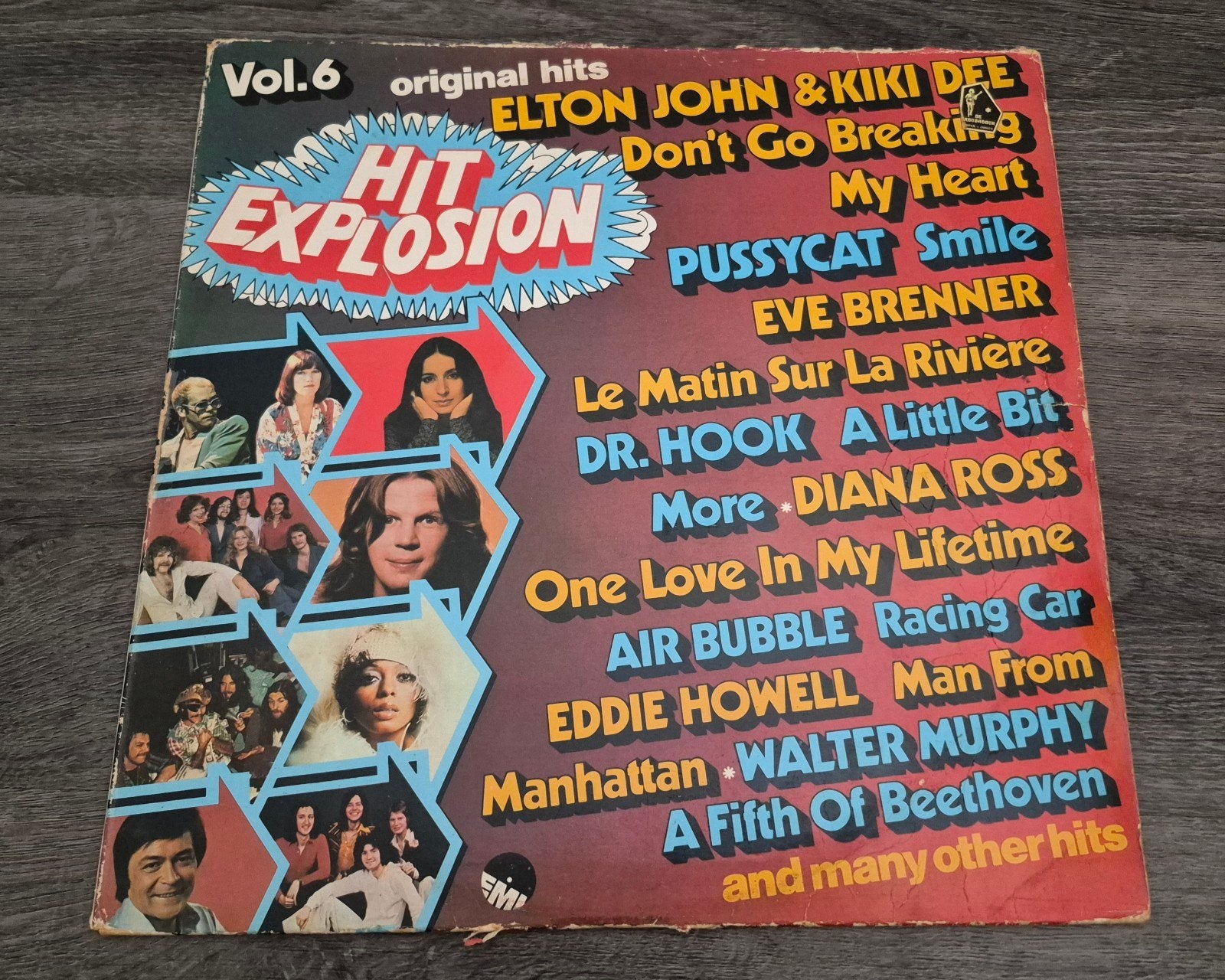 Lp, Hit Explosion 6, Ophalen, Gebruikt, LP
