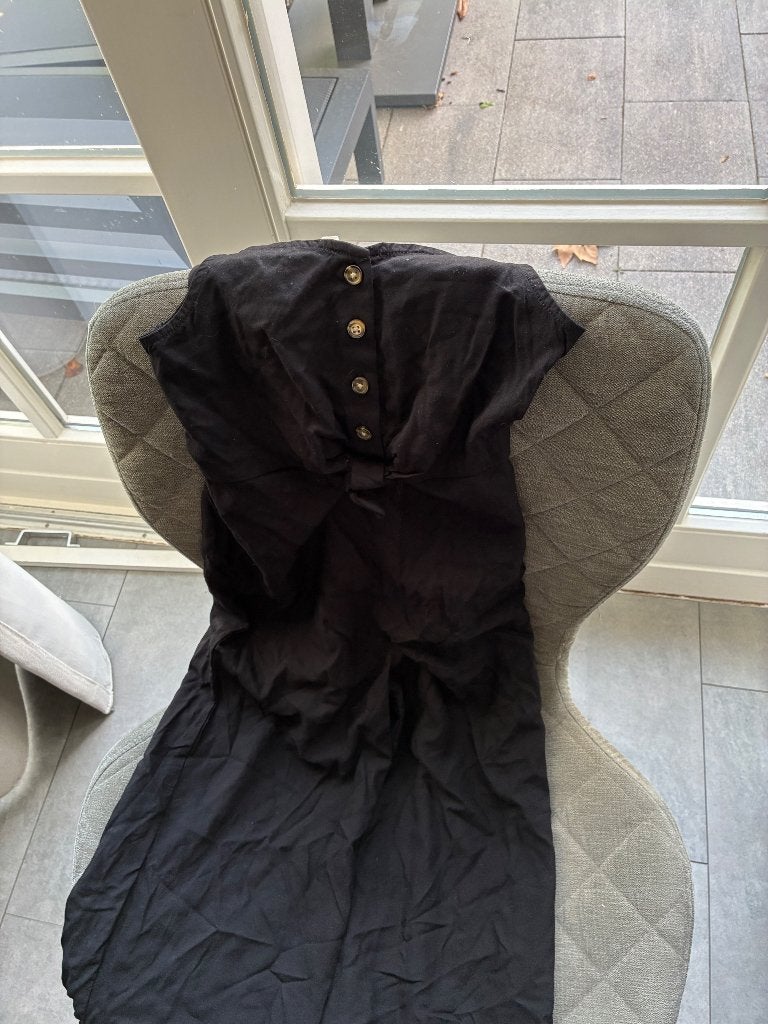 Jumpsuit zwart maat 134, Meisje, H&M, Ophalen of Verzenden, Overige typen