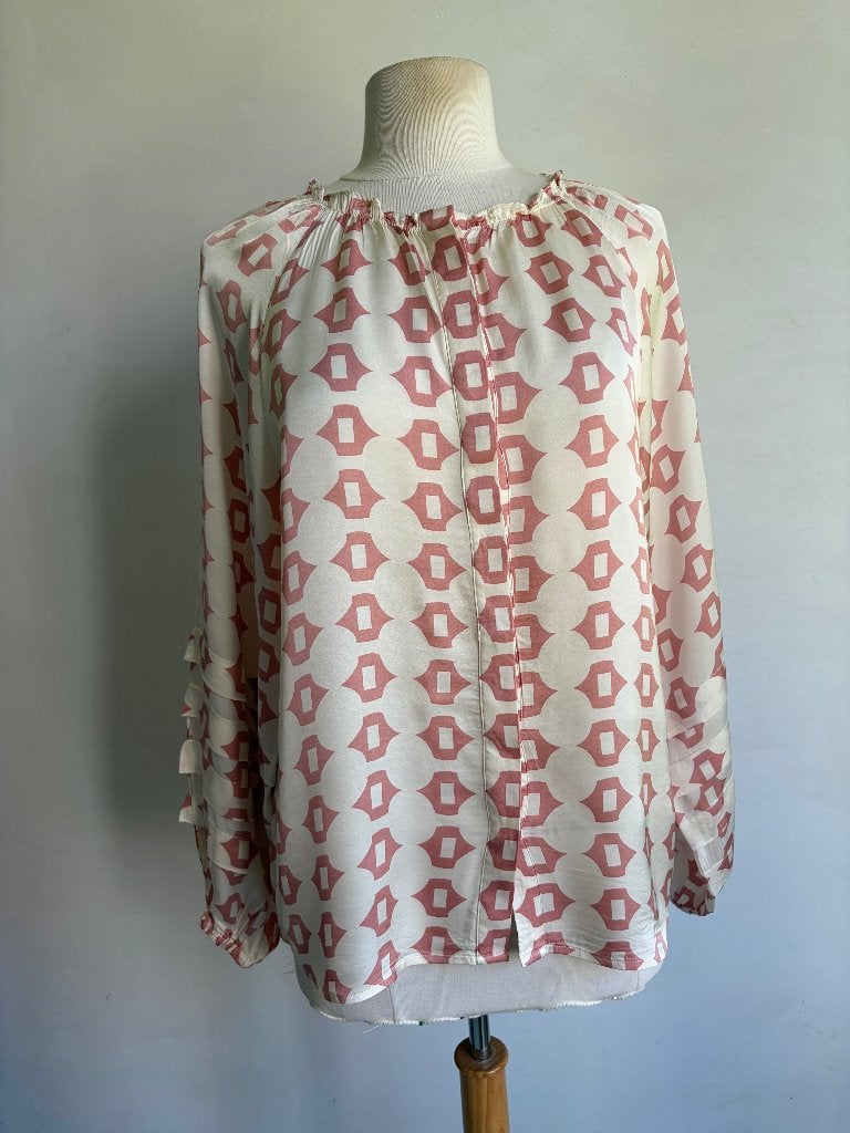 jcsophie blouse maat 40 beige roze, Maat 38/40 (M), Beige, JcSophie, Ophalen of Verzenden