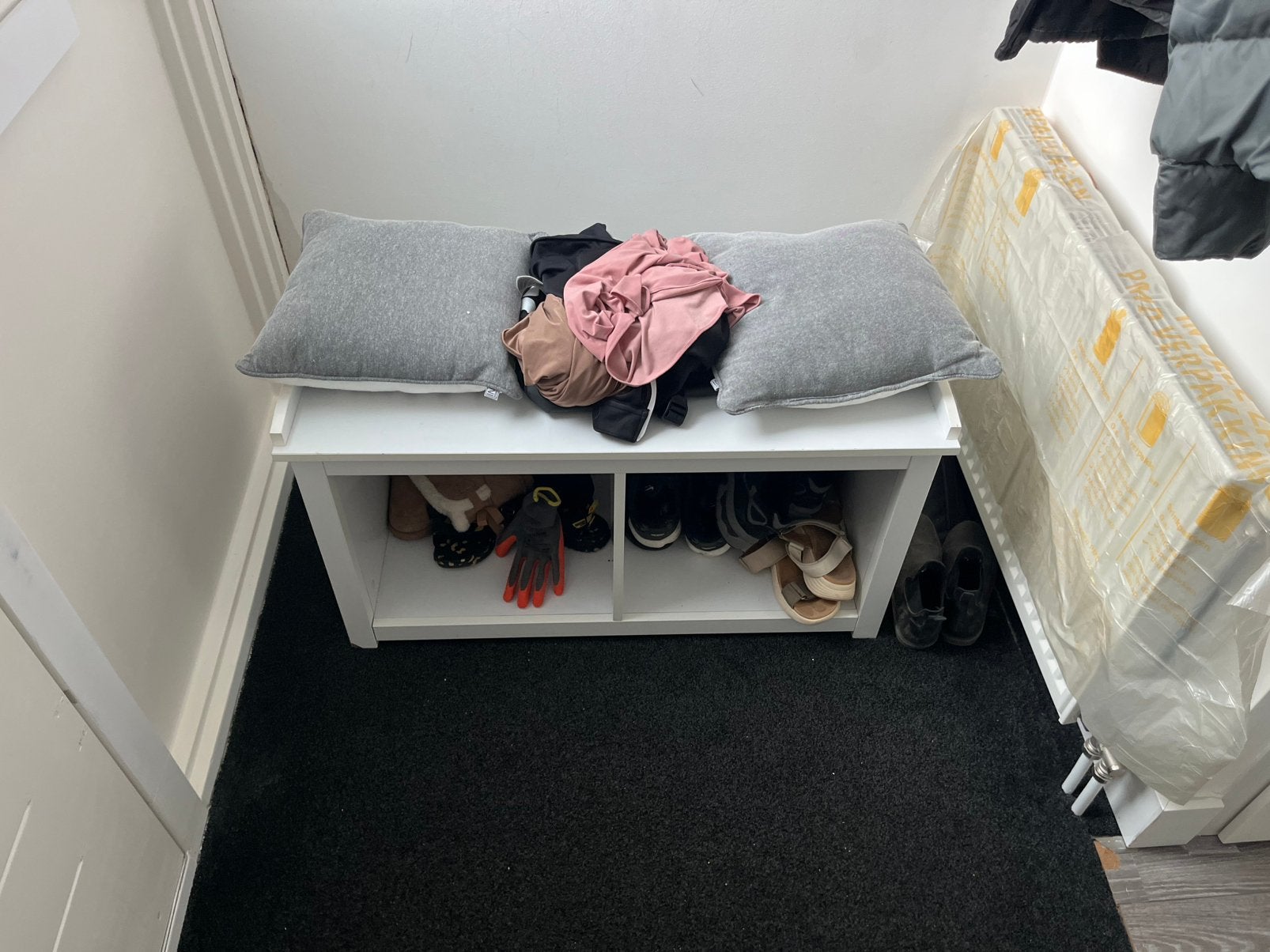 Ikea schoenenkast, Wandkapstok, Ophalen of Verzenden, Zo goed als nieuw, Minder dan 100 cm