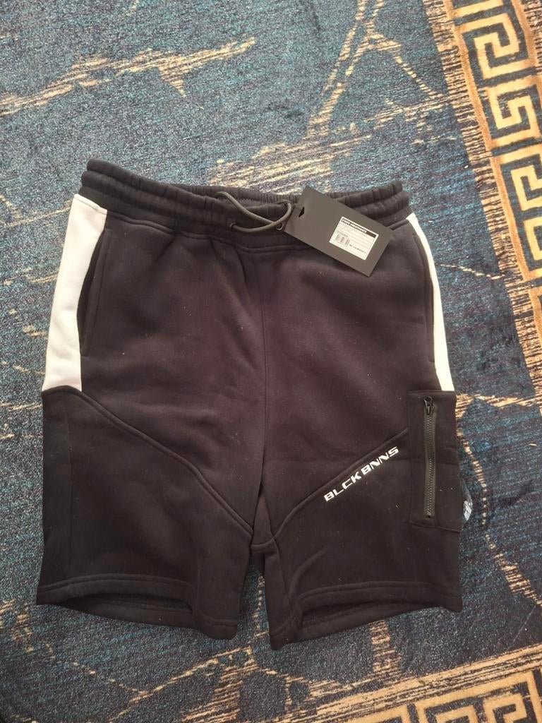 BLCKBNNS Stripe Sweatshorts - Nieuw met label, Maat 52/54 (L), Zwart, Nieuw, Ophalen of Verzenden