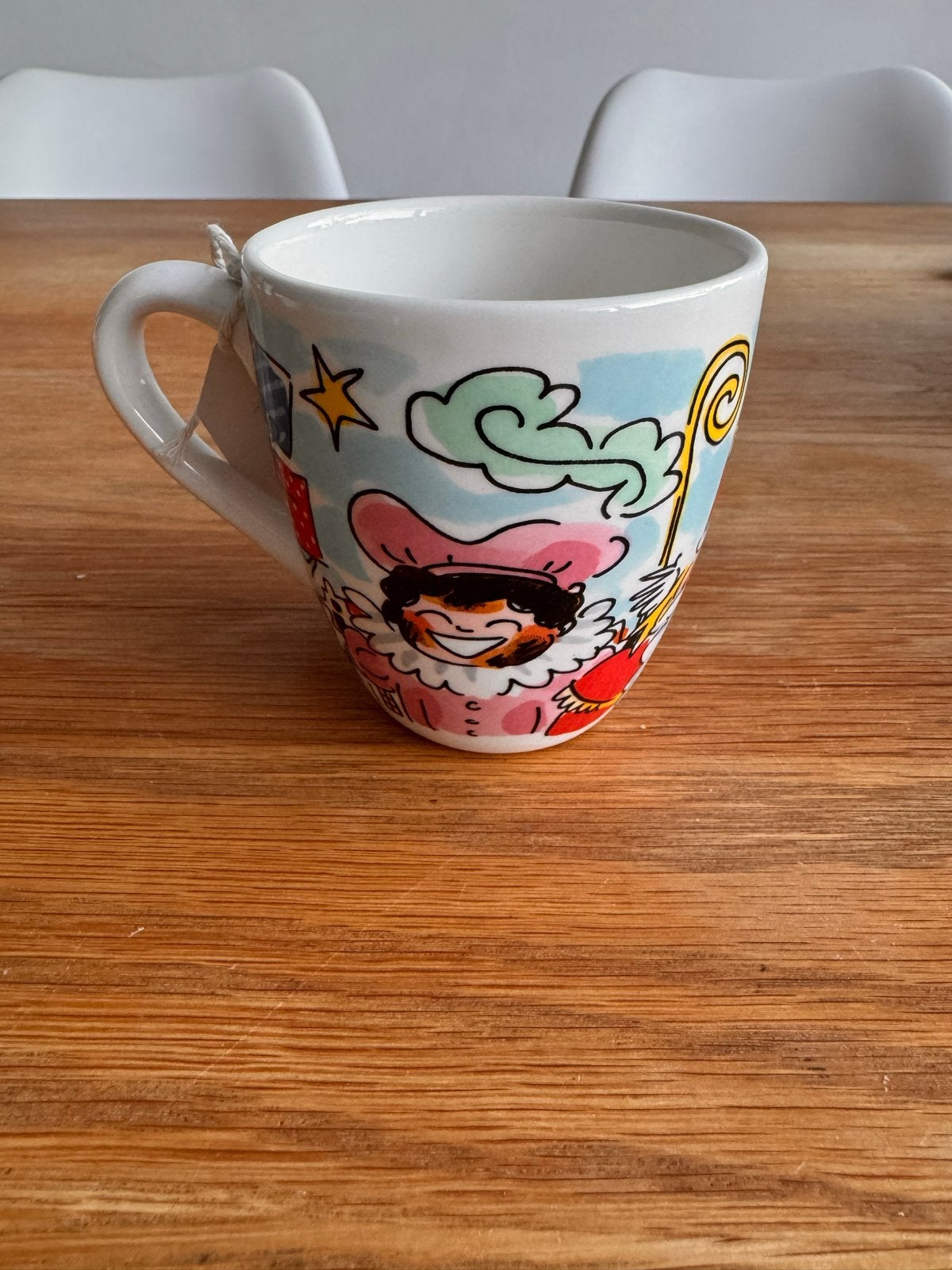 Blond Amsterdam Sinterklaas Beker - Nieuw, kleine mok, Overige typen, Nieuw, Steen/keramiek, Meerkleurig