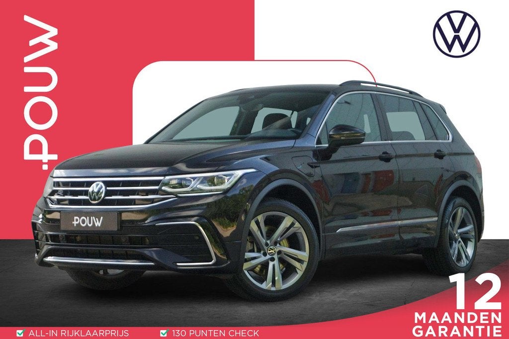 Volkswagen Tiguan 1.4 TSI eHybrid 245pk R-Line Business+ | S, Auto's, Volkswagen, Bedrijf, Te koop, Tiguan, ABS, Achteruitrijcamera
