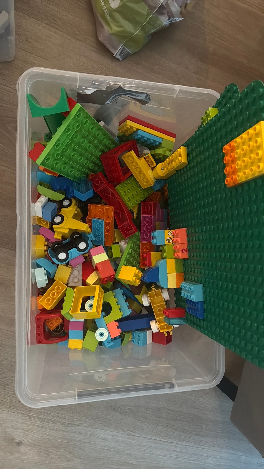 LEGO Duplo hele doos vol, Kinderen en Baby's, Speelgoed | Bouwstenen, Ophalen, Zo goed als nieuw