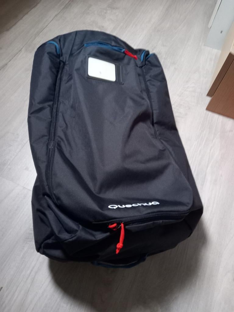 Quechua reistas, 40 tot 60 cm, 20 tot 30 cm, Zwart, Minder dan 35 cm