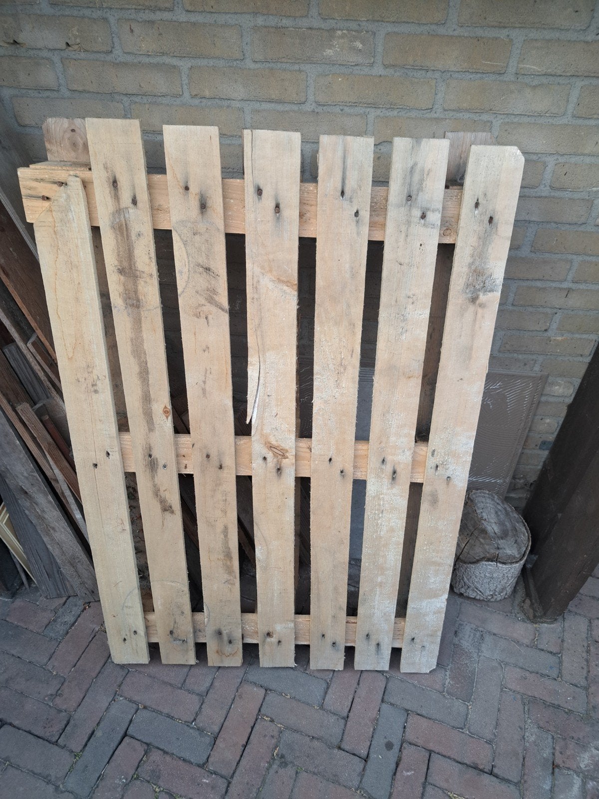 euro pallet gratis op te halen, Ophalen, Hout, Tuinhek